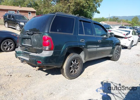 2004 Chevrolet Trailblazer Ls из США, поврежденный, VIN 1GNDT13S442199034